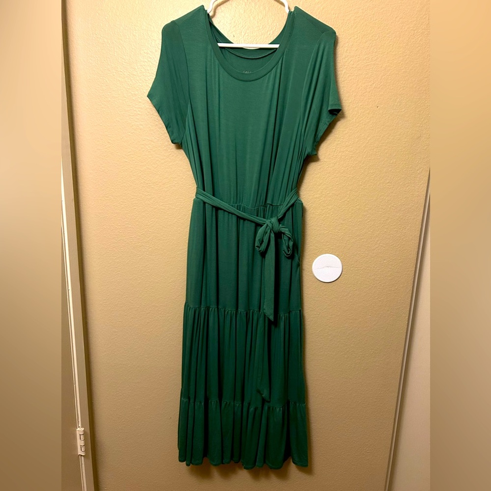 Torrid super soft green dress size 1